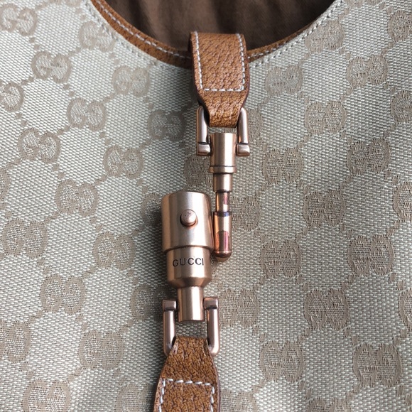 Vintage Gucci Jackie O GG Shoulder Bag - Picture 8 of 15